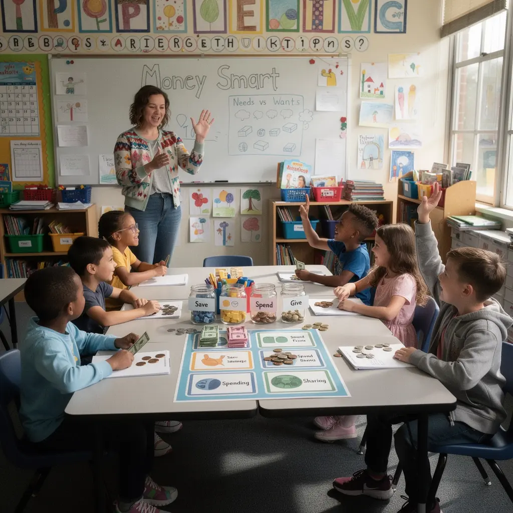 Könyvborító, amely a személyes pénzügyek kezeléséről szól, gazdasági tanácsokkal.