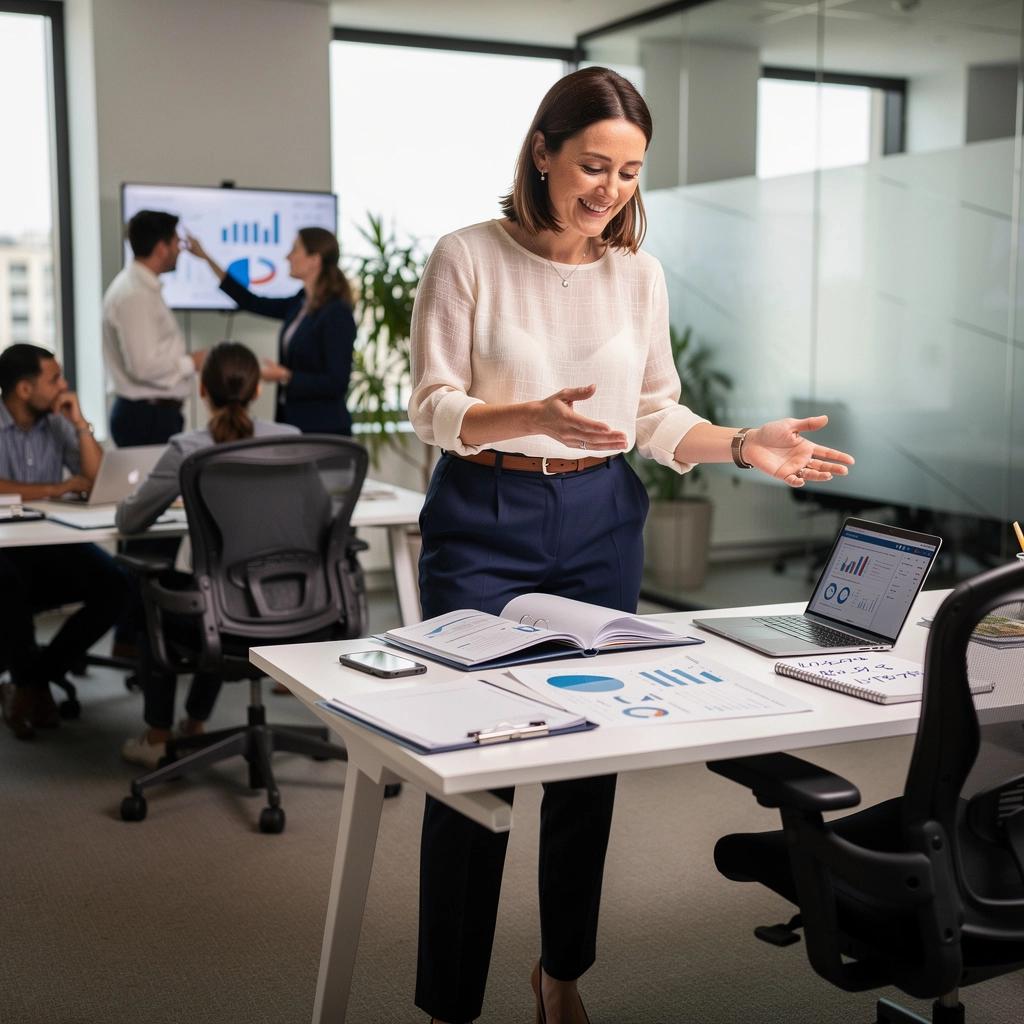 Kép egy fiatal pár pénzügyi tervezés közben, boldog együttműködésben.